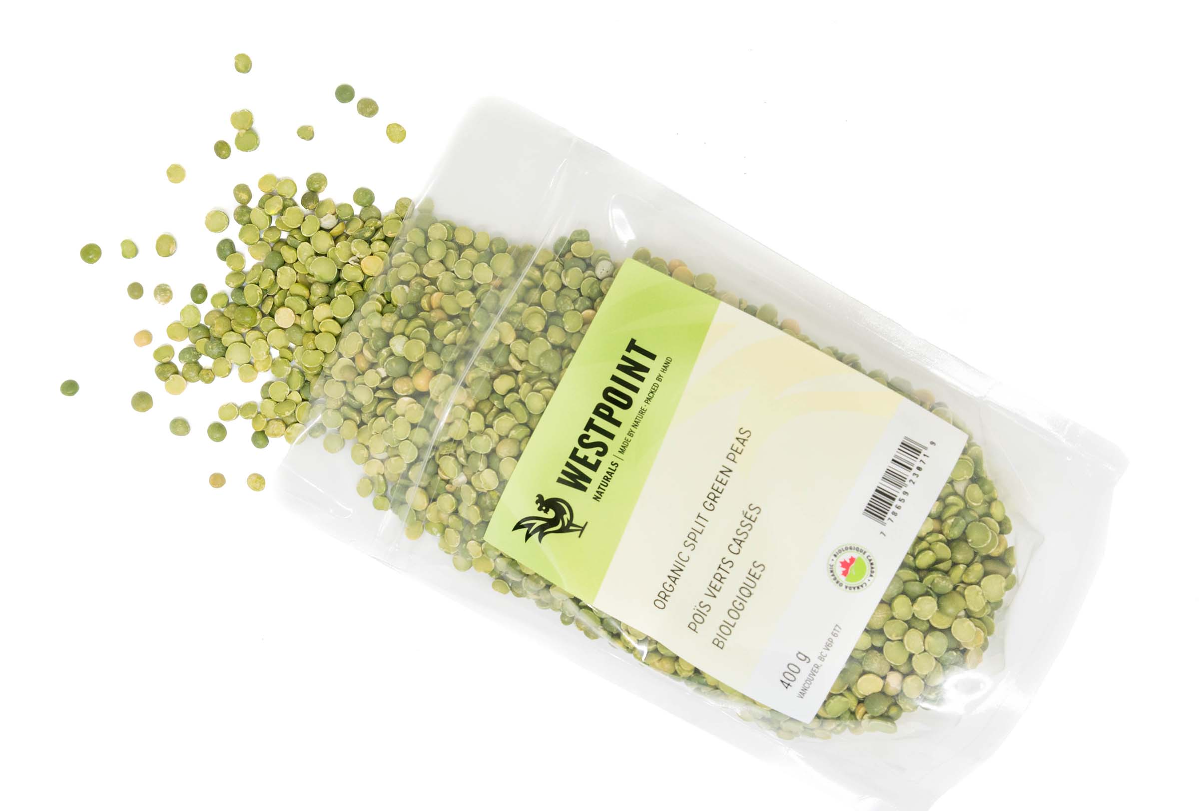 Organic Split Green Peas