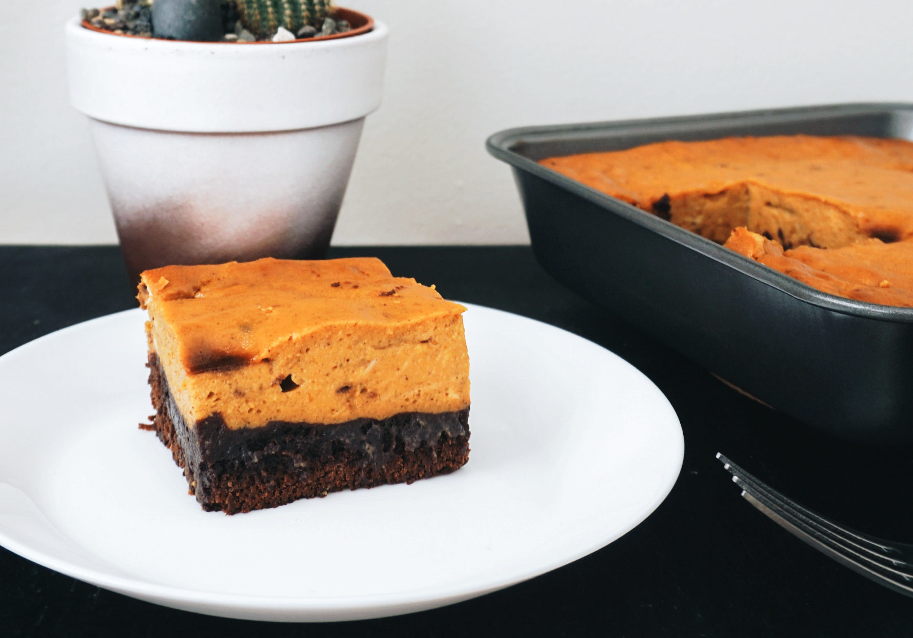 Pumpkin Pie Brownies